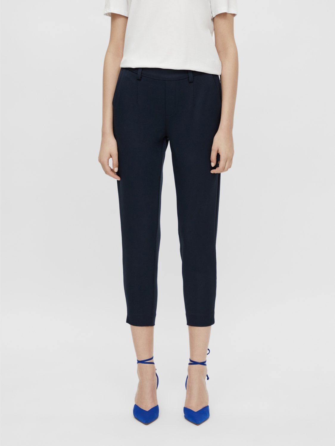 OBJLISA Pants - Sky Captain - VERO MODA & VILA Bergvik
